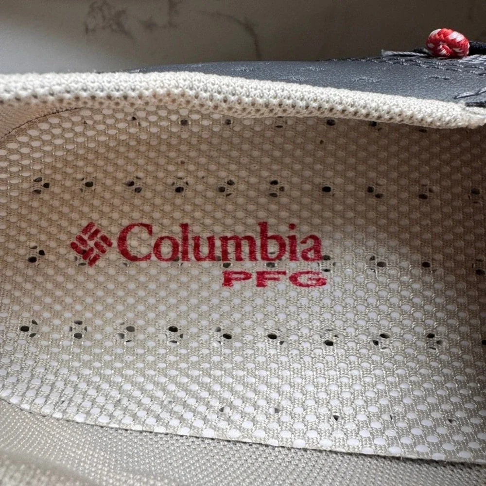 Columbia PFG Mens Bahama Vent Loco Relaxed II Slip On Boat Shoes Gray 11